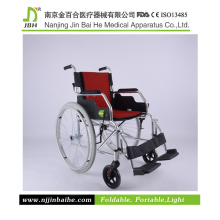 FDA aprovou cadeira de rodas de liga de alumínio manual para Cp